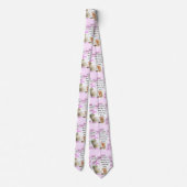 ピンクのネクタイがグローマ結婚ーズの愛する方法 ネクタイ (裏面)