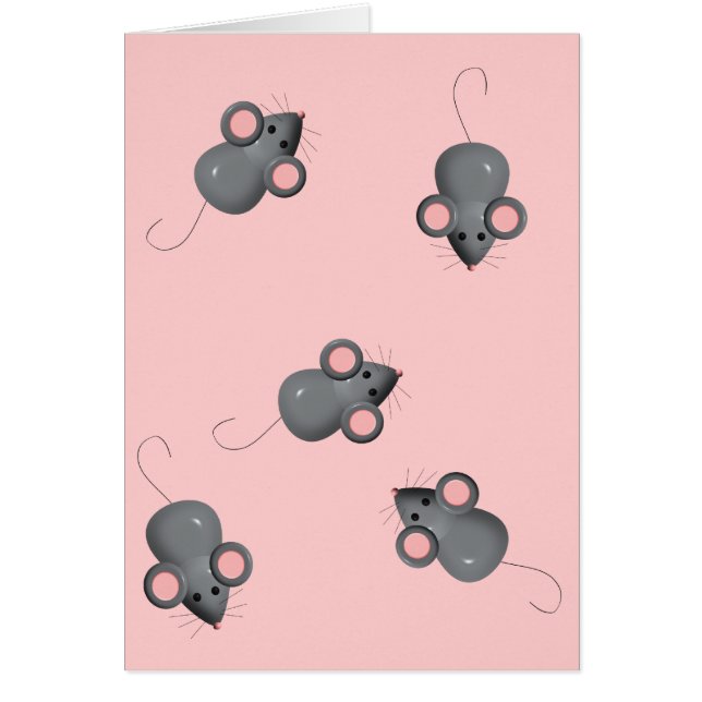 ピンクのネズミ (正面)