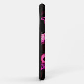 ピンクのノウチラス化石シェルパターン Case-Mate iPhoneケース (裏面/右)