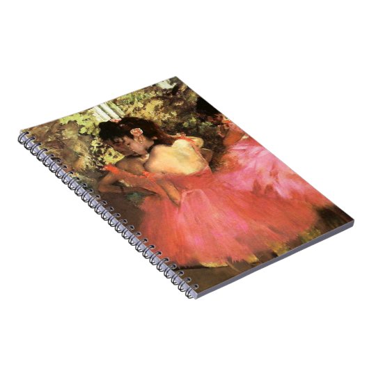 ピンクのノートのダンサーのガスを抜いて下さい ノートブック (右側)