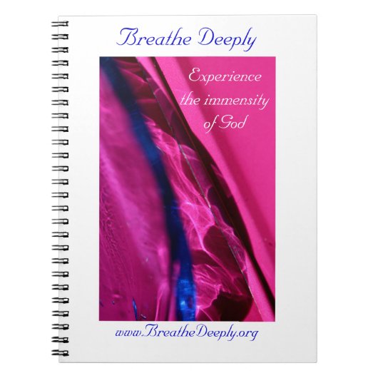 ピンクのノートをこぼすこと ノートブック (正面)