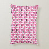 ピンクのノームのハート 森のスウェーデン風 かわいい アクセントクッション (裏面(縦))