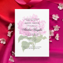 ピンクのハイドランジア グランミレニアル ブライダルシャワー