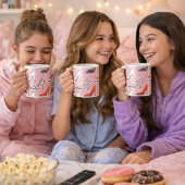 ピンクのハイヒールが可愛い コーヒーマグカップ