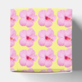 ピンクのハイビスカス熱帯花 フェイバーボックス (上部)