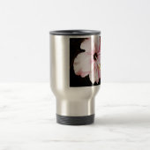 ピンクのハイビスカス トラベルマグ (中央)