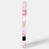ピンクのハイビスカス、ピンクの花、あなたの名前 Case-Mate iPhoneケース (裏面 / 右)