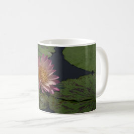 ピンクのハスの花 コーヒーマグカップ