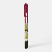 ピンクのハスの花 iPhone 16ケース (左側面)