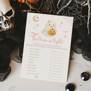 ピンクのハロウィンLittle Boo The Price Is Rightゲーム