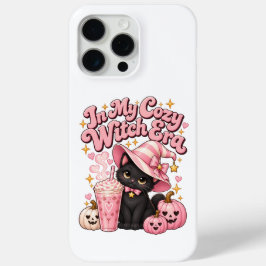 ピンクのハロウィーンにぴったりな「私の可愛い魔女時代」デザイン iPhone 15 PRO MAXケース