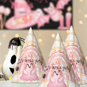 ピンクのハロウィーン幽霊スパイダーと虹の誕生日 パーティーハット