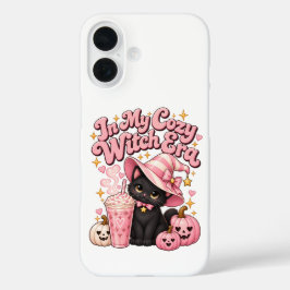 ピンクのハロウィーン おしゃれな魔女時代 iPhone 16ケース