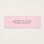 ピンクのハートと愛のパッケージありがとうありがとう (裏面)