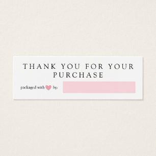 ピンクのハートと愛のパッケージありがとうありがとう