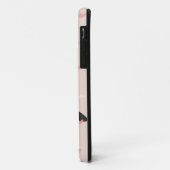 ピンクのハートは、靴コケットの美学を弓 Case-Mate iPhoneケース (裏面/左)