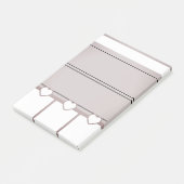 ピンクのハートをテーマにしたデイリープランナーノートを投稿 ポストイット (アングル)