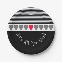 ピンクのハートアクセント