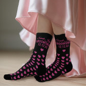 ピンクのハートカスタムグロムスメイド提案靴下 ソックス