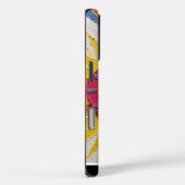 ピンクのハートデザインパーソナライズされたと名前 Case-Mate iPhoneケース (裏面 / 右)