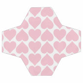 ピンクのハートパターン、ロマンチック、愛 サッカーボール (フラット)