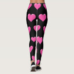 ピンクのハートブロックレギンス- Love Dersign レギンス<br><div class="desc">ピンクのハート私の愛のレギンス – または選お気に入りの択/追加の色！</div>