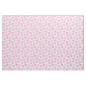 ピンクのハート円 |かわいらし | ファブリック (ファットクウォーター)