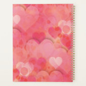 ピンクのハート夢 プランナー手帳 (裏面)