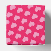 ピンクのハート特典ボックス フェイバーボックス (上部)