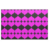 ピンクのハート生地 ファブリック (ファットクウォーター)