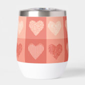 ピンクのハート (正面)