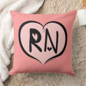 ピンクのハートRN クッション (ブランケット)