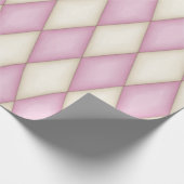 ピンクのハーレクイン 中世のおとぎ話（大判） ラッピングペーパー (角)