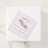 ピンクのバティ、スター&モーンス不気味キュートありがとう フェイバータグ (インサイチュ)