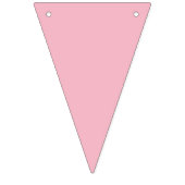 ピンクのバニーそれは女の子のベビーシャワーです バンティングフラッグ (第1の旗)