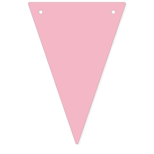 ピンクのバニーそれは女の子のベビーシャワーです バンティングフラッグ (第1の旗)