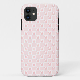 ピンクのバニーのiPhoneの場合 iPhone 11 ケース