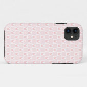 ピンクのバニーのiPhoneの場合 Case-Mate iPhoneケース (裏面(横))