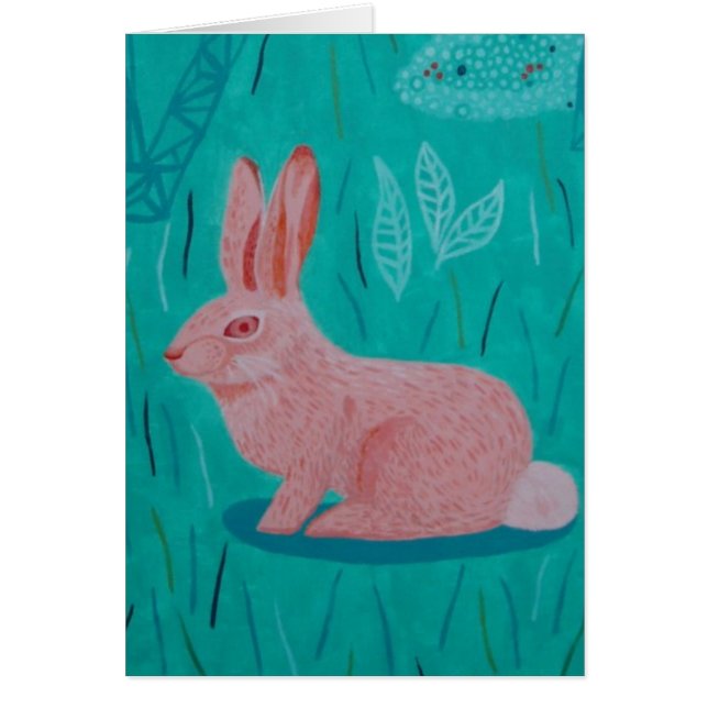 ピンクのバニー (正面)