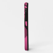 ピンクのバブル爆発 Case-Mate iPhoneケース (裏面/左)