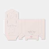 ピンクのバプティスロザリオ フェイバーボックス (折り畳みなし)