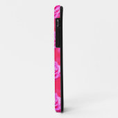 ピンクのバラがピンク色で Case-Mate iPhoneケース (裏面/左)
