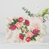 ピンクのバラが日付を保存 セーブザデート (スタンド正面)