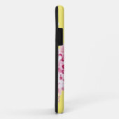 ピンクのバラが黄色 Case-Mate iPhoneケース (裏面/右)