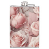 ピンクのバラでさらに素敵に フラスク (裏面)