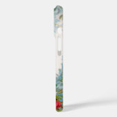 ピンクのバラとジャスミンのフローラモノグラム Case-Mate iPhoneケース (裏面 / 左)