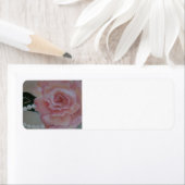 ピンクのバラとパールの絵画ズバイ・グウェン・ビリプス ラベル (インサイチュ)