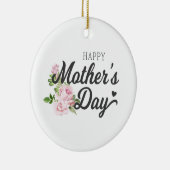 ピンクのバラと母の日を楽しむ|過去記事 |オーナメント セラミックオーナメント (右)