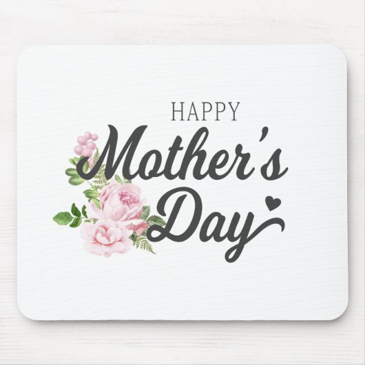 ピンクのバラと母の日を楽しむ|過去記事 |マウスパッド マウスパッド (正面)
