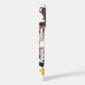 ピンクのバラと黄色の蝶ホワイトフローラ Case-Mate iPhoneケース (裏面 / 右)